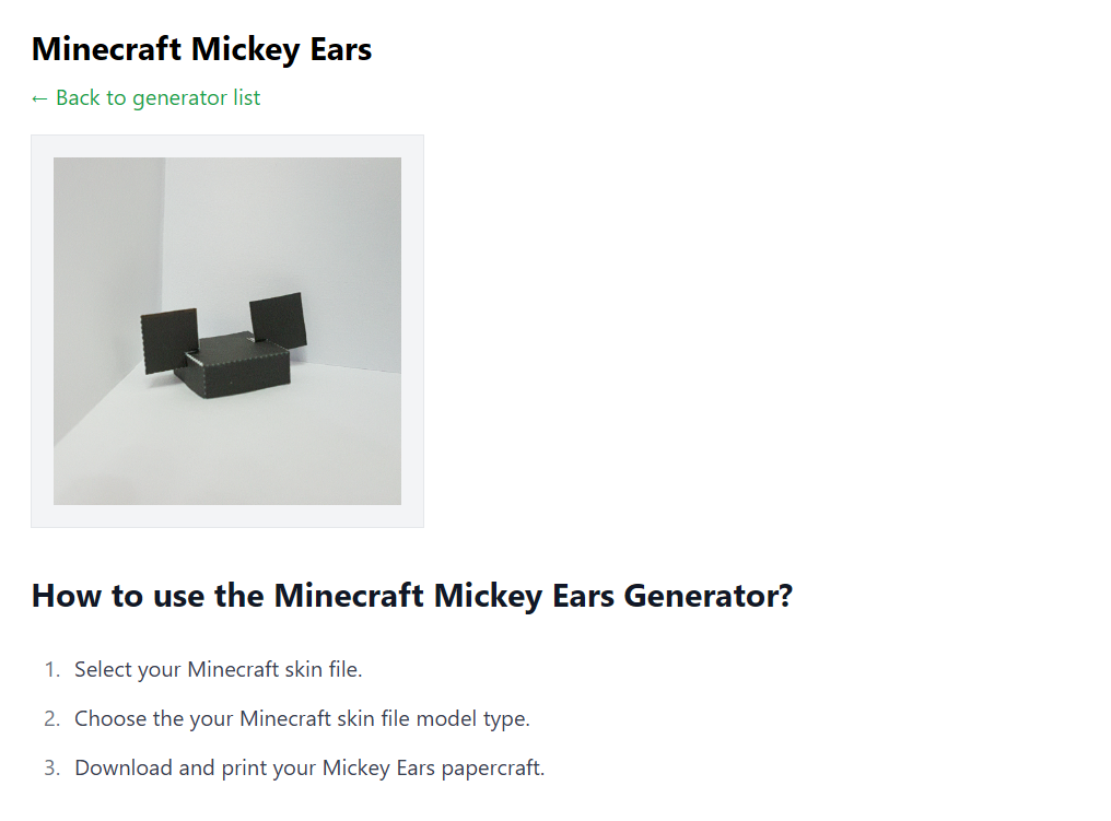 Mickey Ears