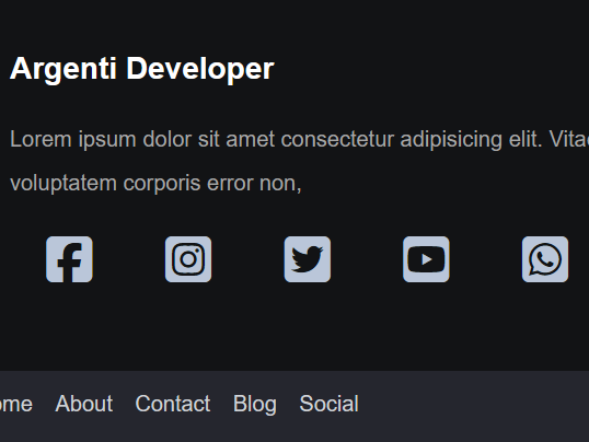 Footer